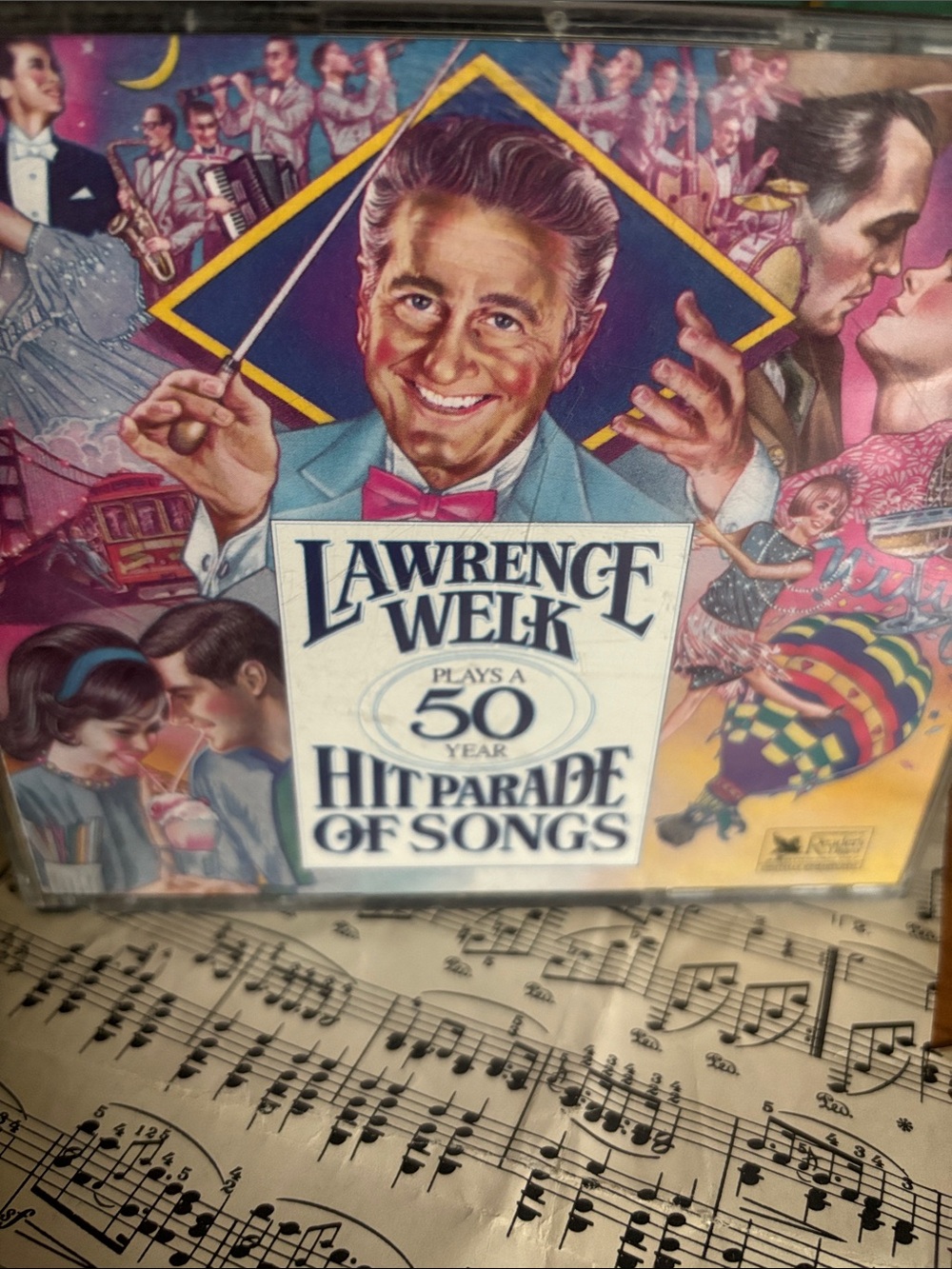 Lawrence Welk Plays a 50-Year Hit Parade of Songs,